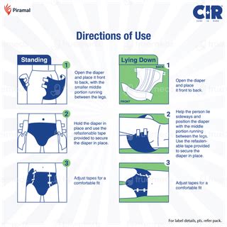 Cir Premium Adult Diaper Large 10 Pieces - Uses, Side Effects, Dosage ...