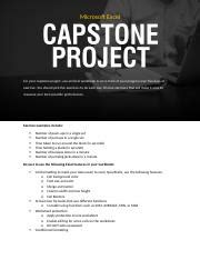 Image result for Excel Capstone Project Level 2