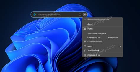 Bing Search Box 的图像结果