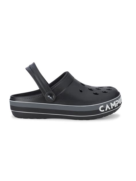 Buy Mens Clogs - Gc 4007A Black Mens Clogs - Campus Shoes