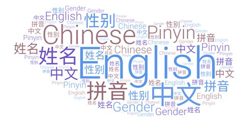 根据中文名字判断性别，根据姓名的汉语拼音找到相似的中文名字，最大可能的用中文姓名识别身份和了解你的客户 – NamSor Blog