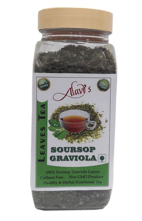 Soursop - Graviola Leaves Tea 100% Organic & Natural : Amazon.in ...