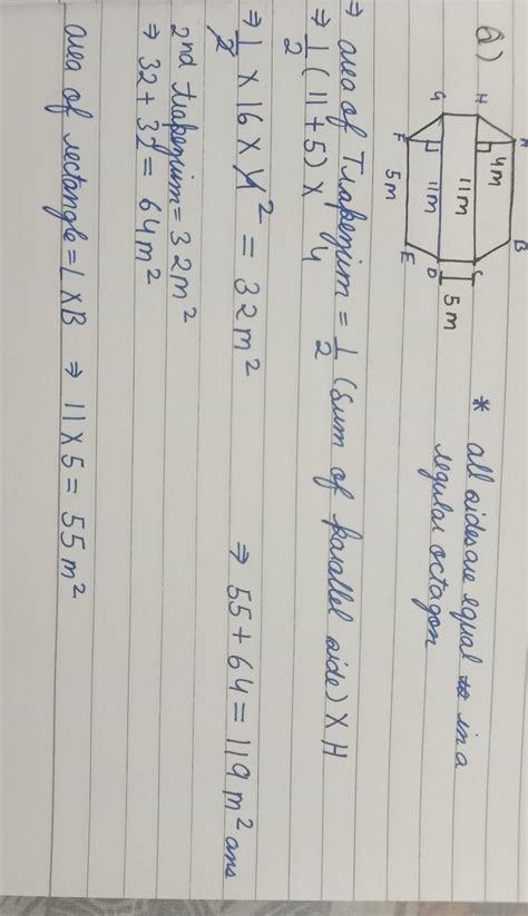 Top surface of a raised platform is in the shape of a regular octagon ...