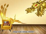Avikalp Exclusive AVZ0441 Golden Dragon And Phoenix Chengxiang Chinese ...