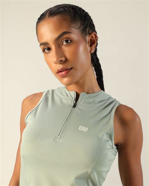 Classic Fitted Zipper Vest - Pista – Beyond Bound