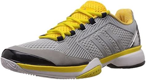 Buy adidas Women's Asmc Barricade 2015 Ice Grey and Legend Blue Rubber ...