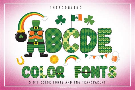 St. Patrick's Day Font by tanondesign · Creative Fabrica