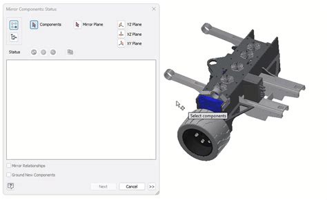 Image result for Mirror Assembly Tutorial in Inventor