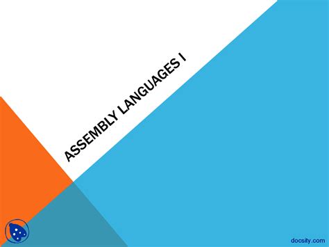 Image result for Assembly Language Tutorial 1
