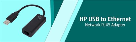 HP USB to Ethernet Network RJ45 Adapter - 4VW06PA : Amazon.in ...