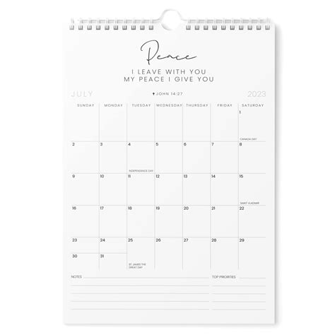 Buy Bibble Verses - 2023-2024 - Vertical 11x17 2023 Wall Runs Until ...