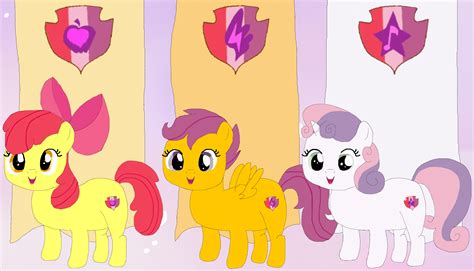 Cutie Mark Crusaders Cutie Marks