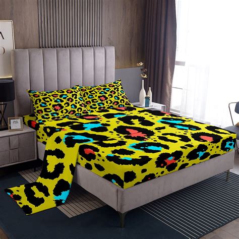 Leopard Print Bedroom Set at Chelsea Sommerlad blog