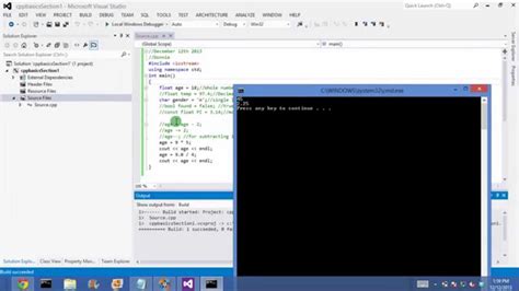 Visual Studiio Tutorial C 的图像结果
