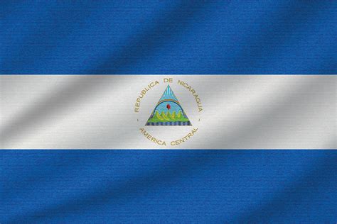 national flag of Nicaragua 11162331 Vector Art at Vecteezy