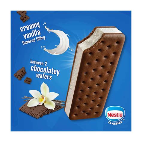 Nestle Ice Cream Sandwich Nestle Vanilla Sandwiches | Home Tester