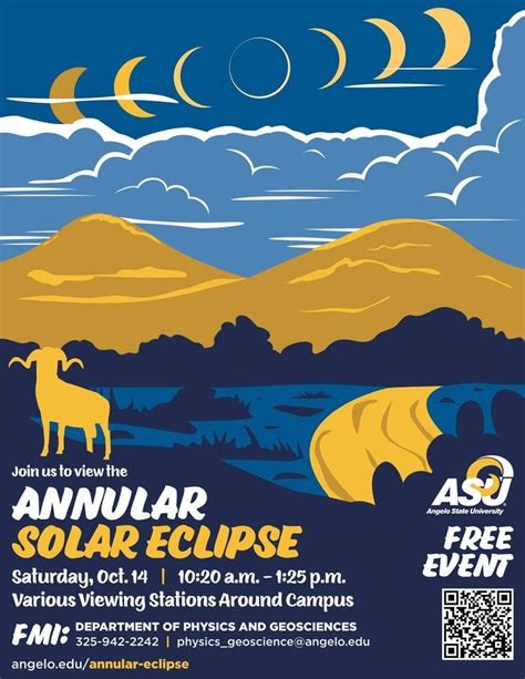 Annular Solar Eclipse Viewing, Angelo State University Planetarium, San ...