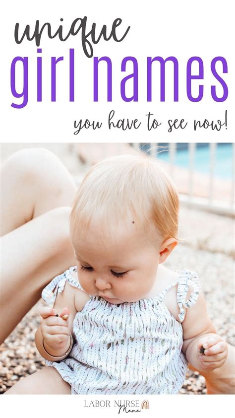 Most unique baby girl names – Artofit