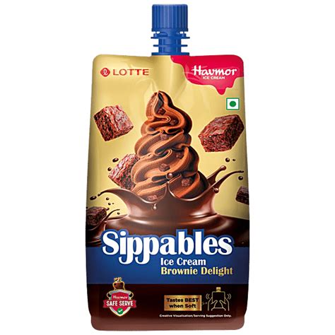 Buy Havmor Ice Cream - Sippables, Brownie Delight Online at Best Price ...