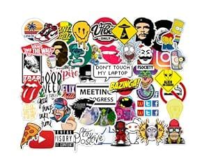 Laptop Stickers Random - Stickers for Laptop, Journal, Bike Helmet ...