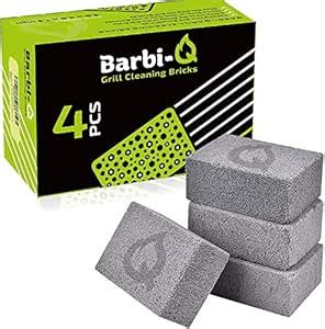 Barbi-Q Grill Bricks Cleaner - Griddle Cleaner Block Stone Brick ...