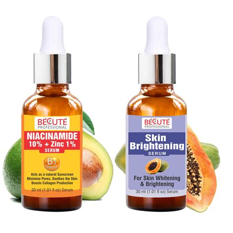 BECUTE Professional® 10% Niacinamide Face Serum+Skin Brightening Serum