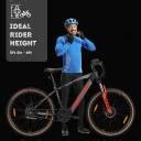 Ninety one Meraki 27.5T - Black & Red 27.5 inches Single Speed Lithium ...