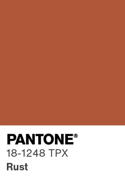 Image result for Rust Color Pantone