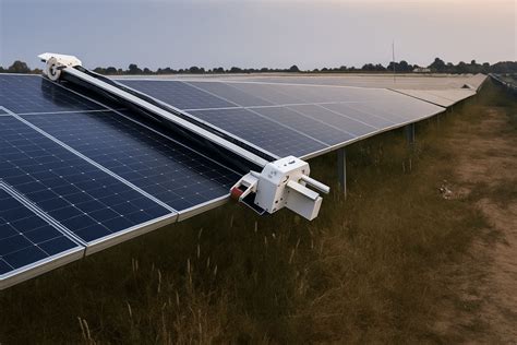 Solar Panel Cleaning Robot | Taypro - Automatic & Semi-Automatic Models ...