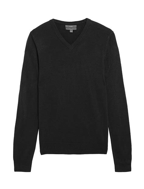 Buy Cashmilon™ V-Neck Jumper at Marks & Spencer