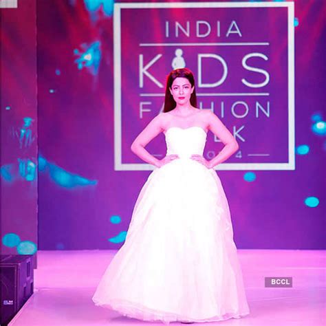 A Kid walks the ramp at the fourth edition of India Kids Fashion Week ...