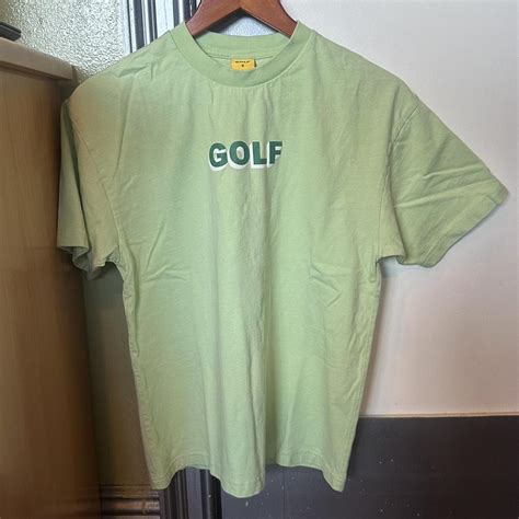 Small Sage Green Golf shirt. Bought around 2021... - Depop