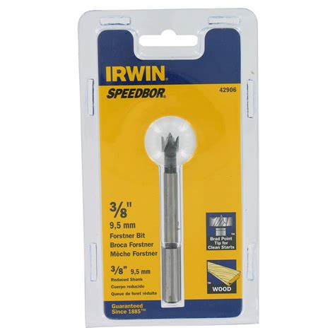 Irwin 42906 .375-inch Forstner Wood Boring Bit