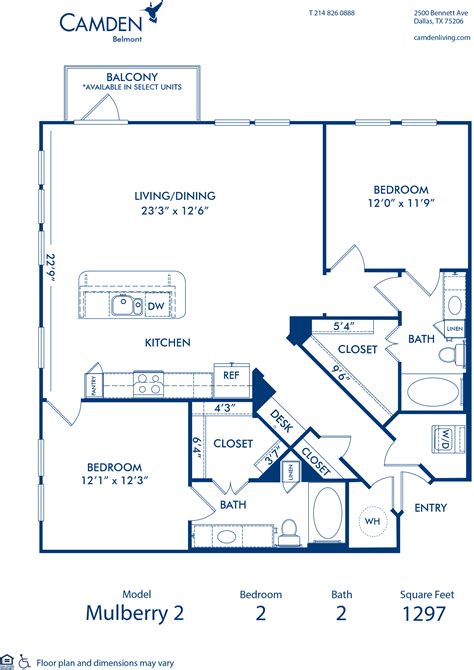 1 & 2 Bedroom Apartments in Dallas, TX - Camden Belmont