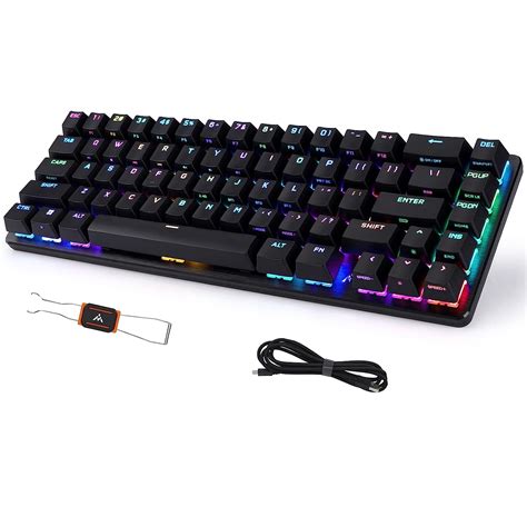 Amazon.in: Buy TIETI Wired Mechanical Keyboard, B-2 Spirit Mini RGB ...