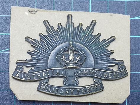 Buy WW2 Australian Army Slouch Hat Badge Online in India - Etsy