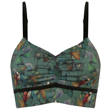Bio Bustier Yoga Ginko (grün)