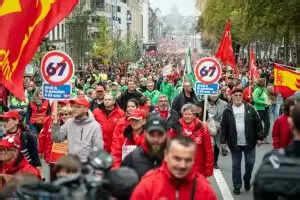 Massive Protests Erupt in Brussels Against Austerity Measures Proposed ...