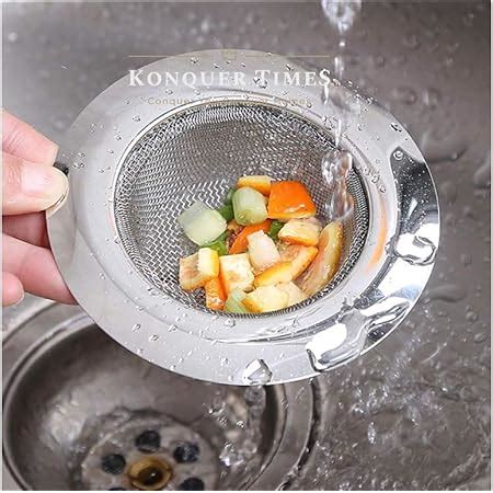 SHOP ONLINE Stainless Steel Strainer Kitchen Drain Basin Basket Filter ...