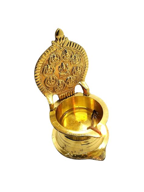 Buy Ziaon Madurai SRI MEENAKSHI 4 Ply Paper Ashtalakshmi Vilakku/Diya ...
