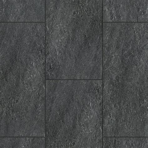 Black Linoleum Tile Flooring