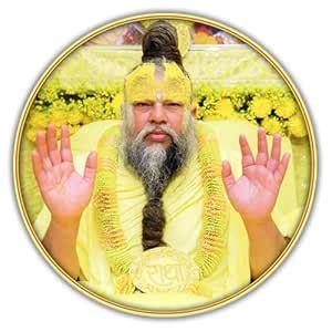 pnf Poster N Frame Premanand Maharaj Wall Painting with golden frame ...