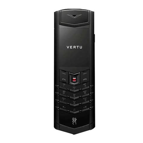 Vertu Signature Dragon Full Black Luxury Mobile Phone – India Vertu
