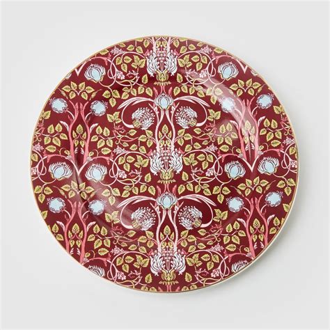 Buy Feslix Morris Porcelain Printed Side Plate - 19cm from Home Centre ...