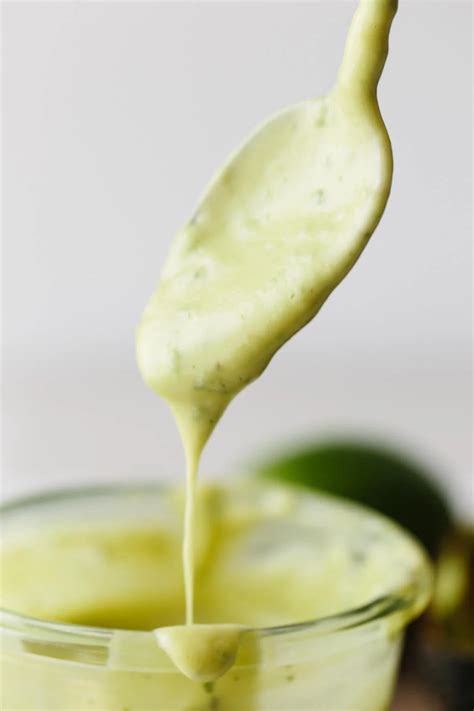 Avocado Dressing - Downshiftology