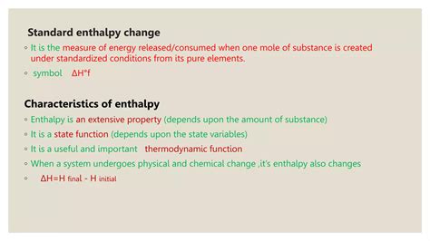 THE CONCEPT OF ENTHALPY, ENTROPY AND FREE ENERGY | PPTX
