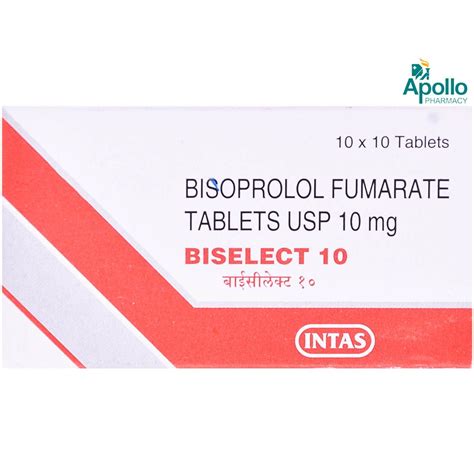 Biselect 10 Tablet 10's Price, Uses, Side Effects, Composition - Apollo ...