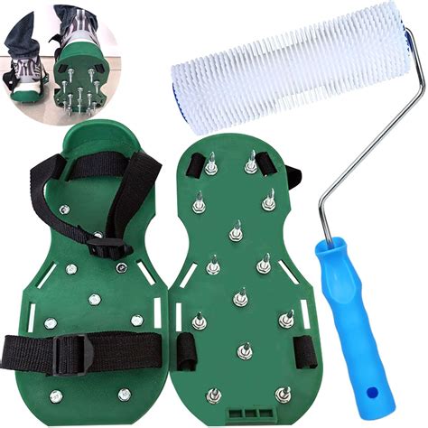 9 Inch Screed Spiked Roller Self Leveling Concrete Roller Epoxy Roller ...