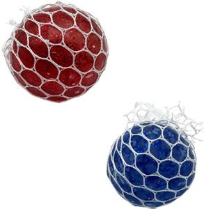 AEC AEC Grape Mesh Squishy Stress Balls Stretchy Toys(Glitter Bead Ball ...