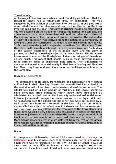 Town planning - Summary History Honours - Town-Planning Archaeologists ...